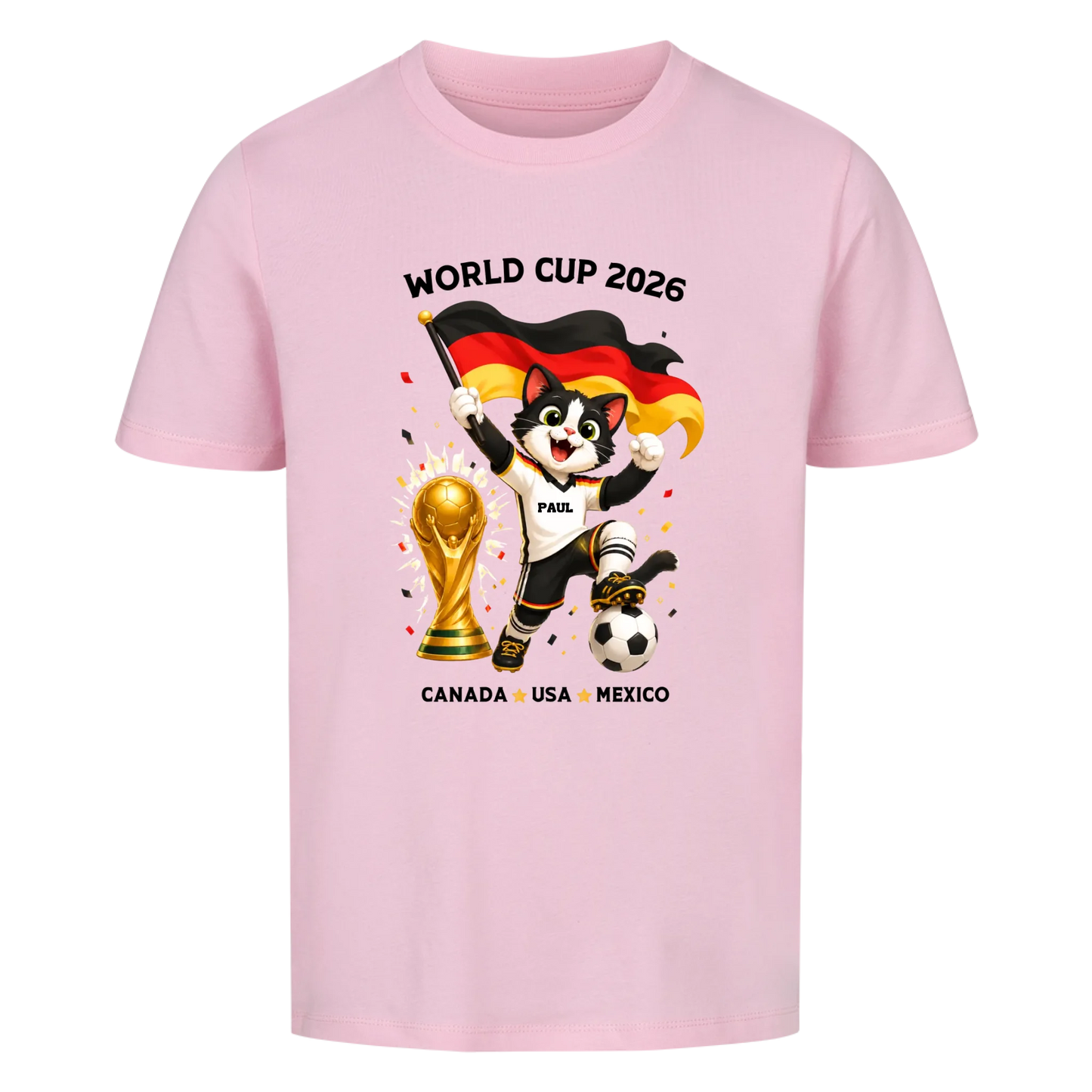 2026 World Cup T-Shirt personalisiert
