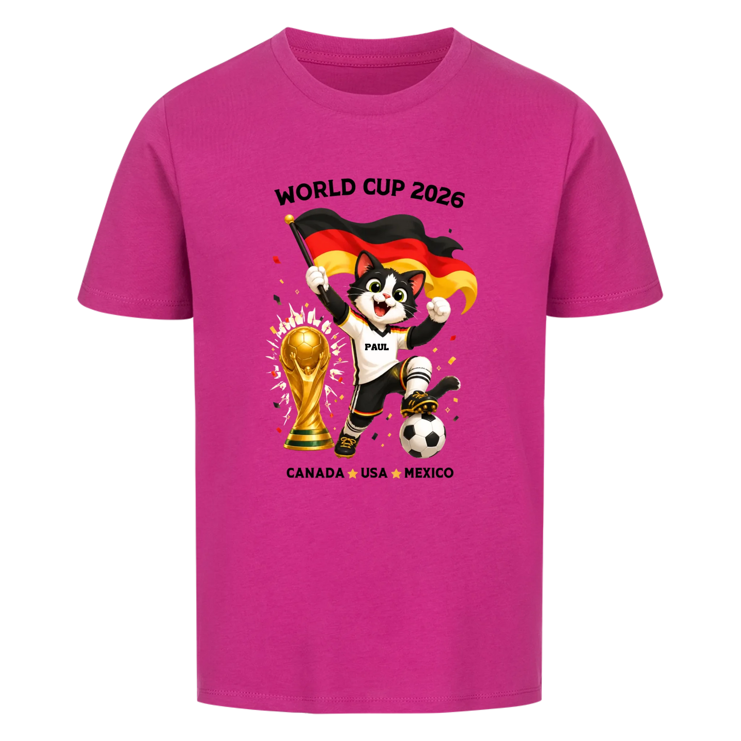 2026 World Cup T-Shirt personalisiert