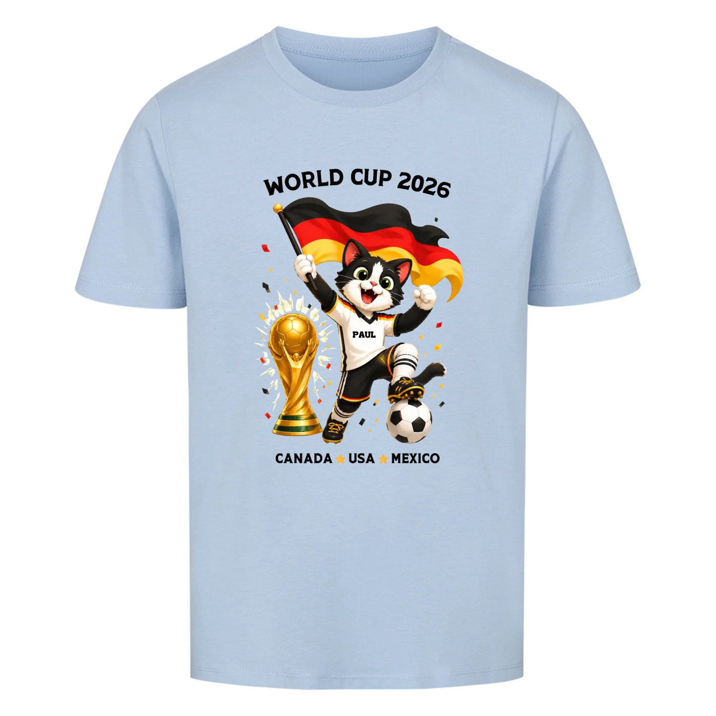 2026 World Cup T-Shirt personalisiert