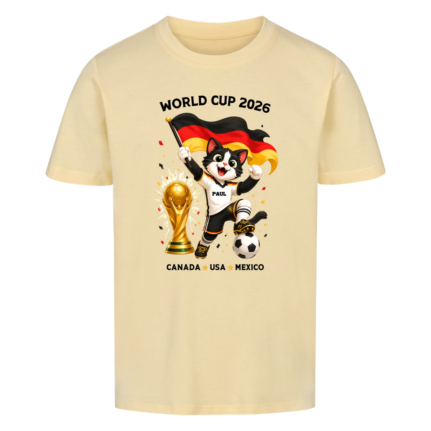 2026 World Cup T-Shirt personalisiert