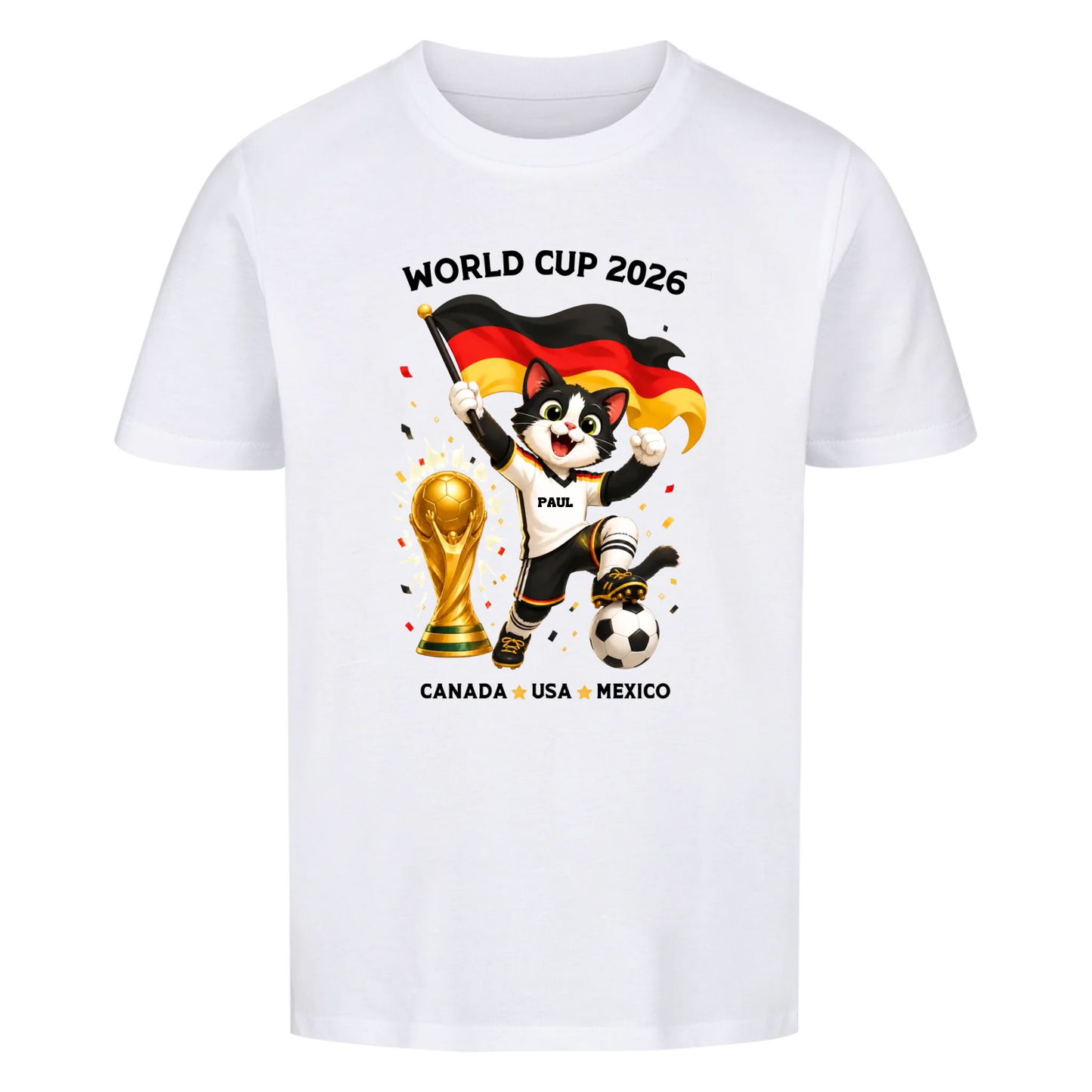 2026 World Cup T-Shirt personalisiert