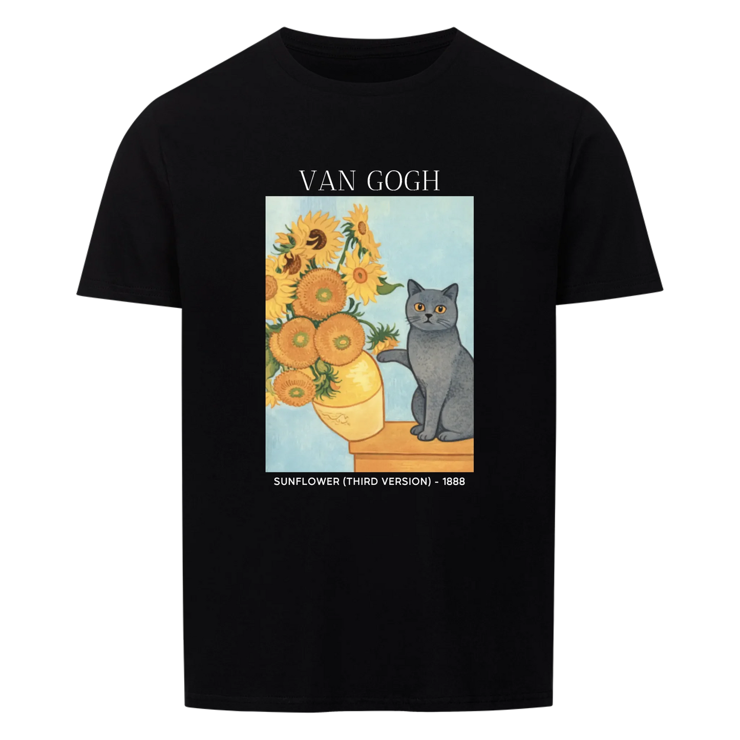 Van Gogh Sunflowers Personalized T-Shirt