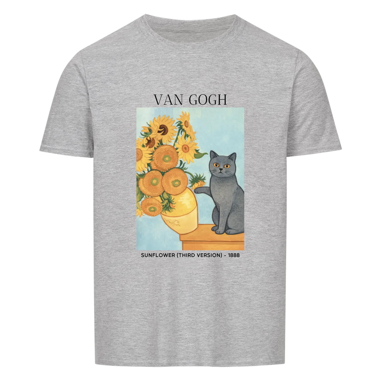 Van Gogh Sunflowers Personalized T-Shirt