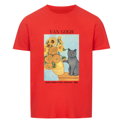 Van Gogh Sunflowers Personalized T-Shirt