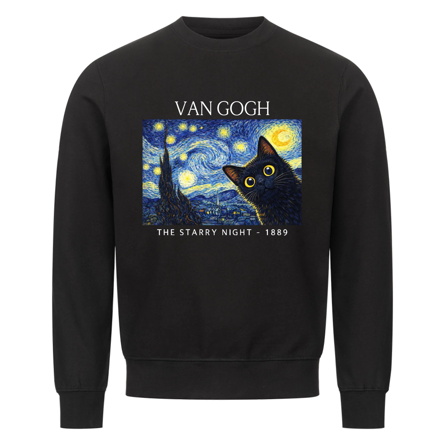 The Starry Night Van Gogh Personalized Sweatshirt