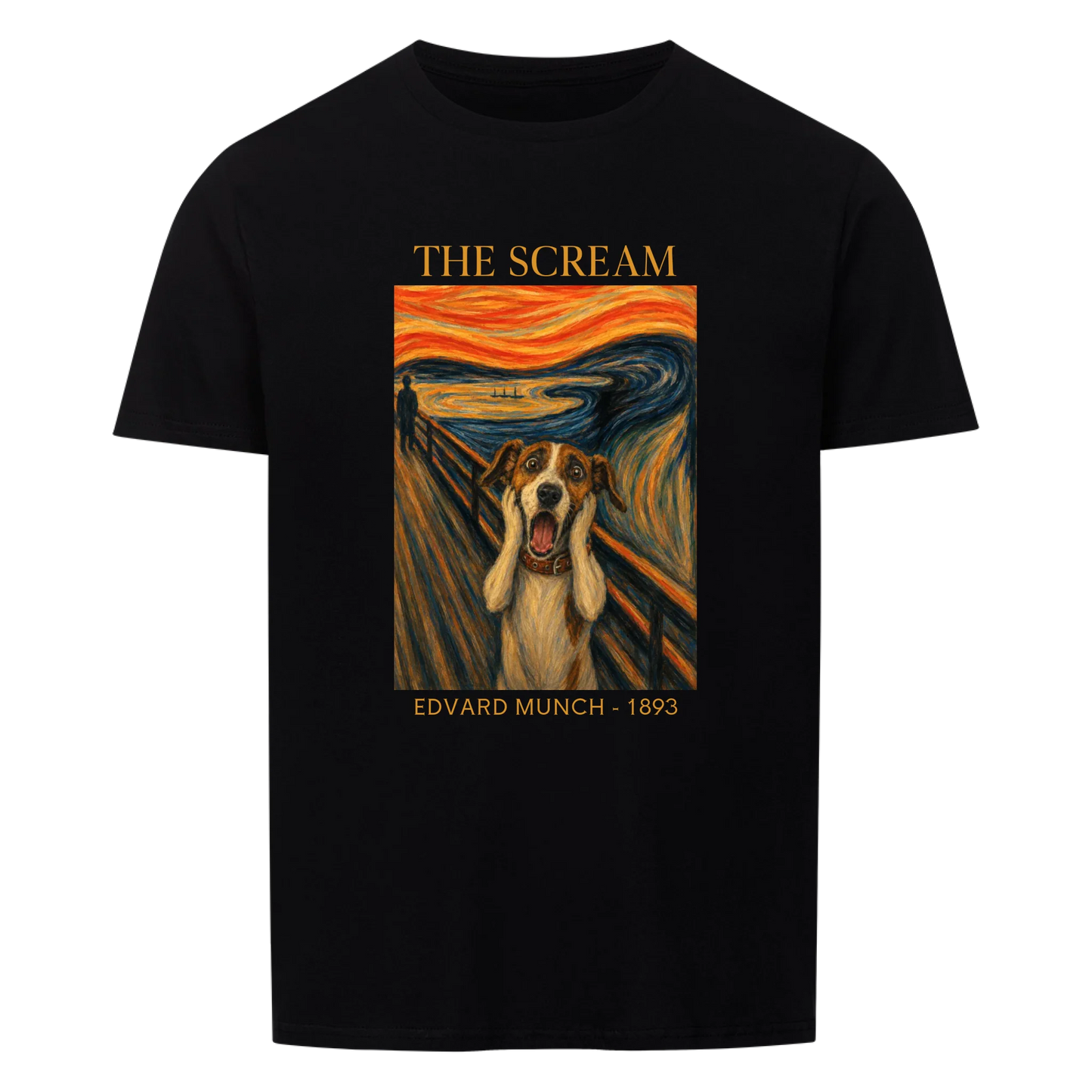 The Scream Dog Personalized T-Shirt