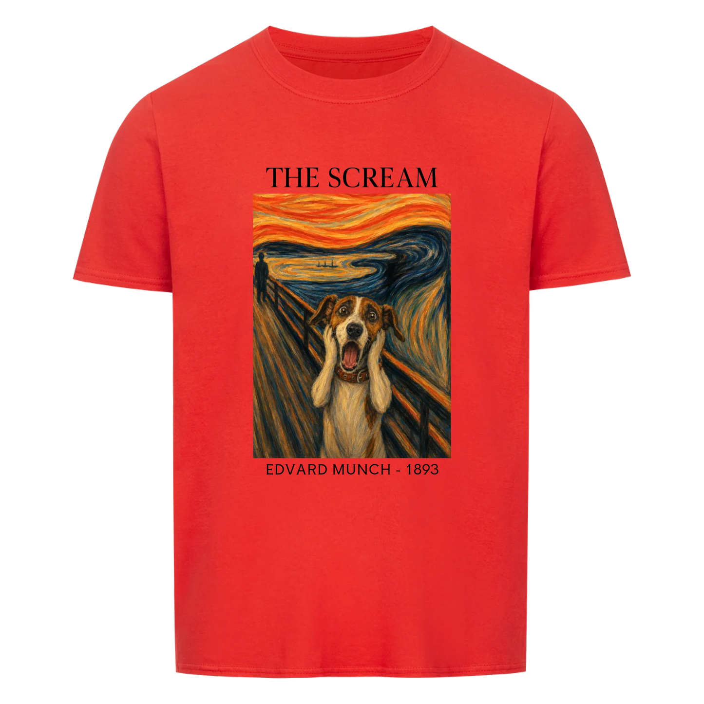 The Scream Dog Personalized T-Shirt
