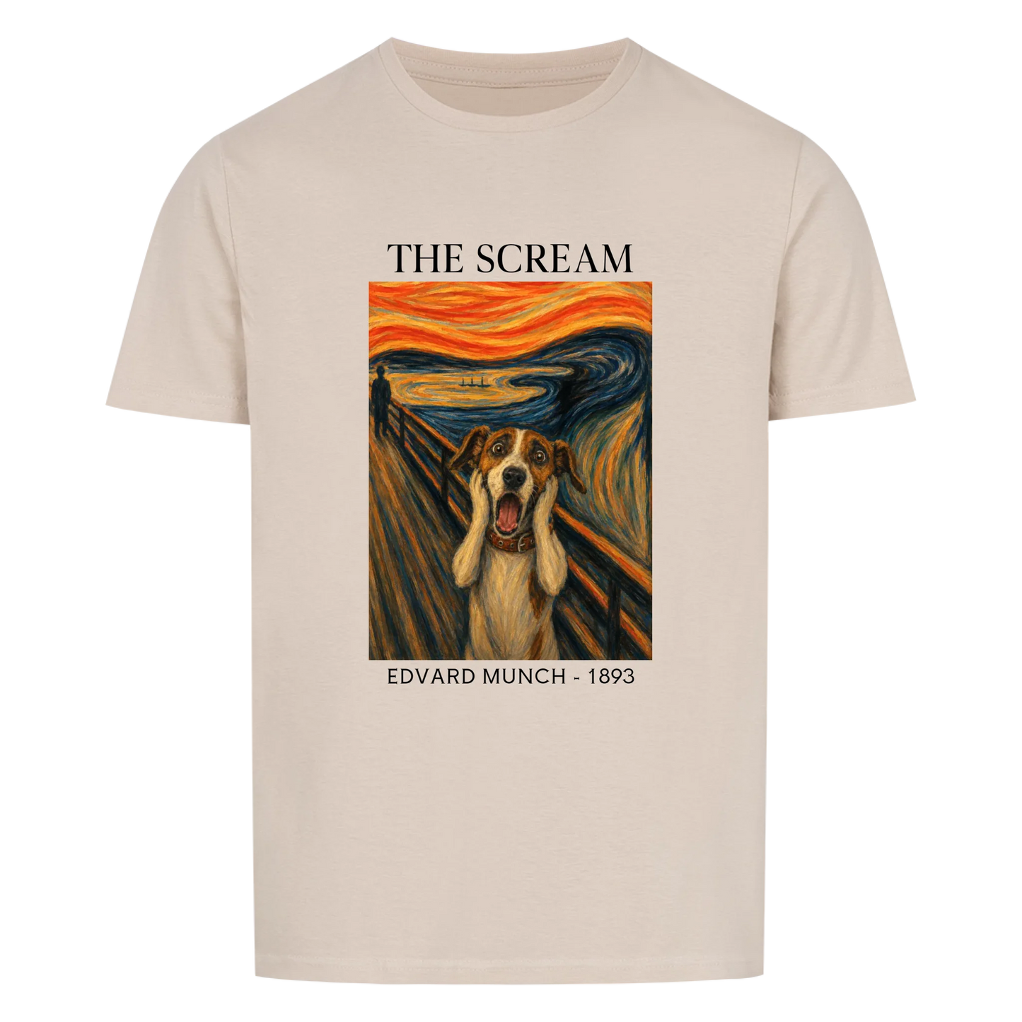 The Scream Dog Personalized T-Shirt