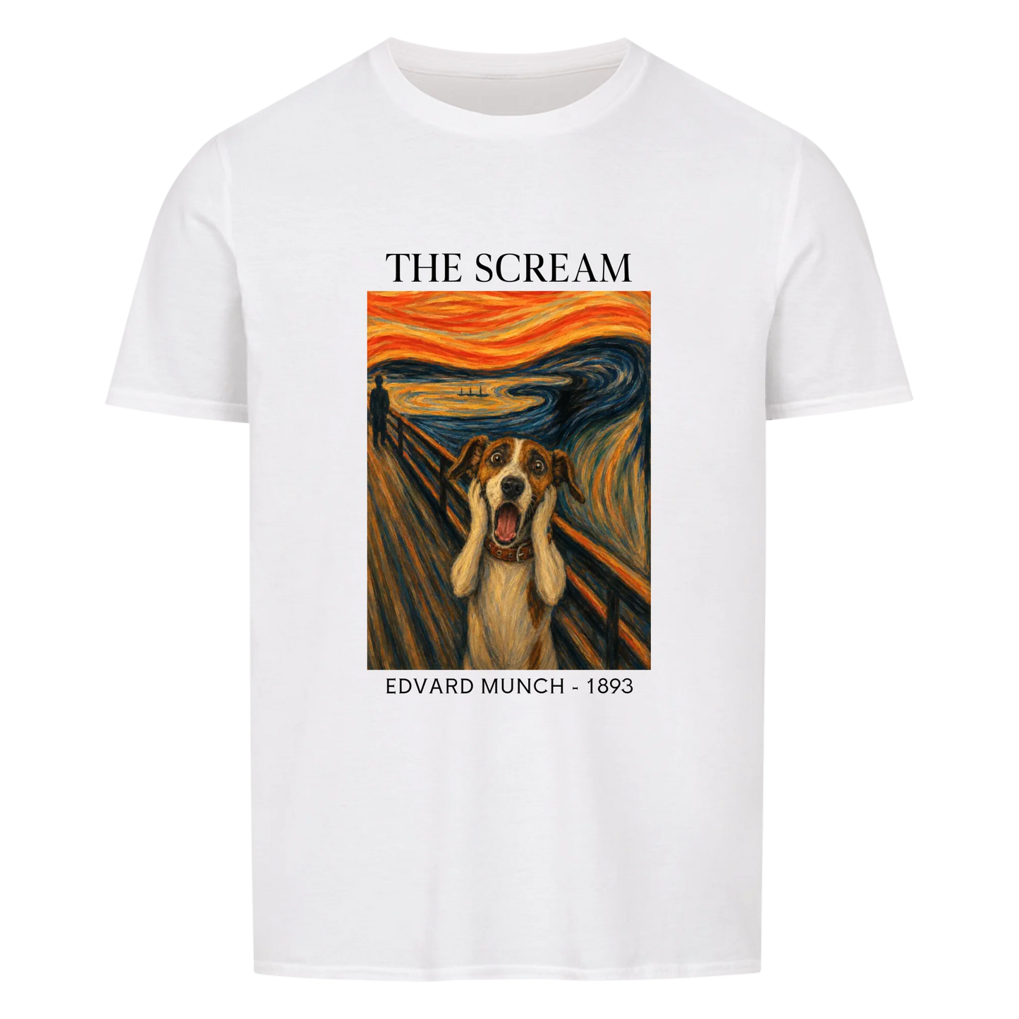 The Scream Dog Personalized T-Shirt