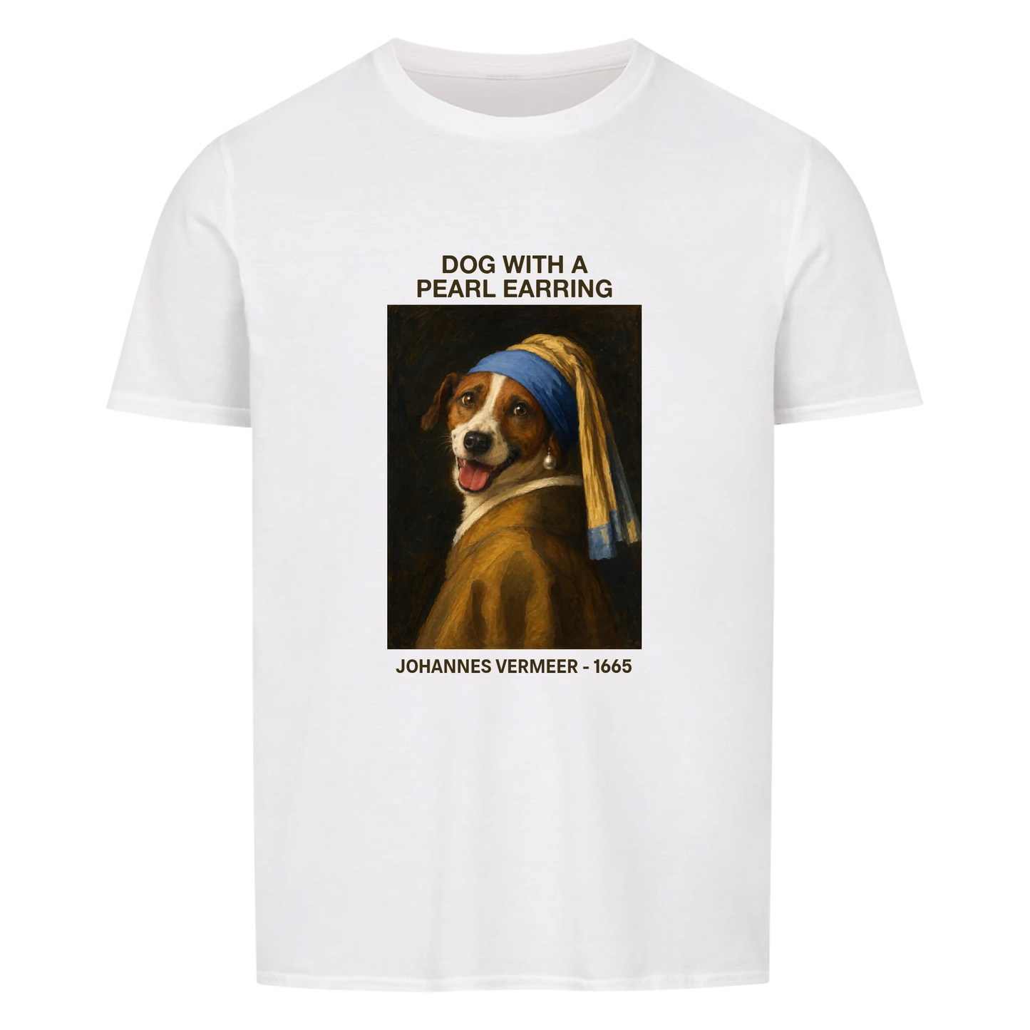 Dog With A Pearl Earring Personalized T-Shirt