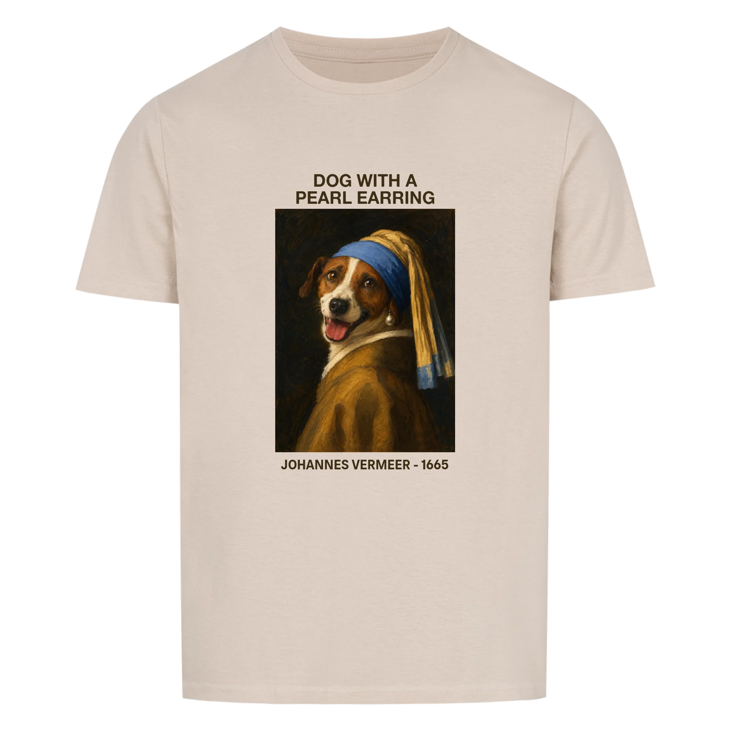 Dog With A Pearl Earring Personalized T-Shirt