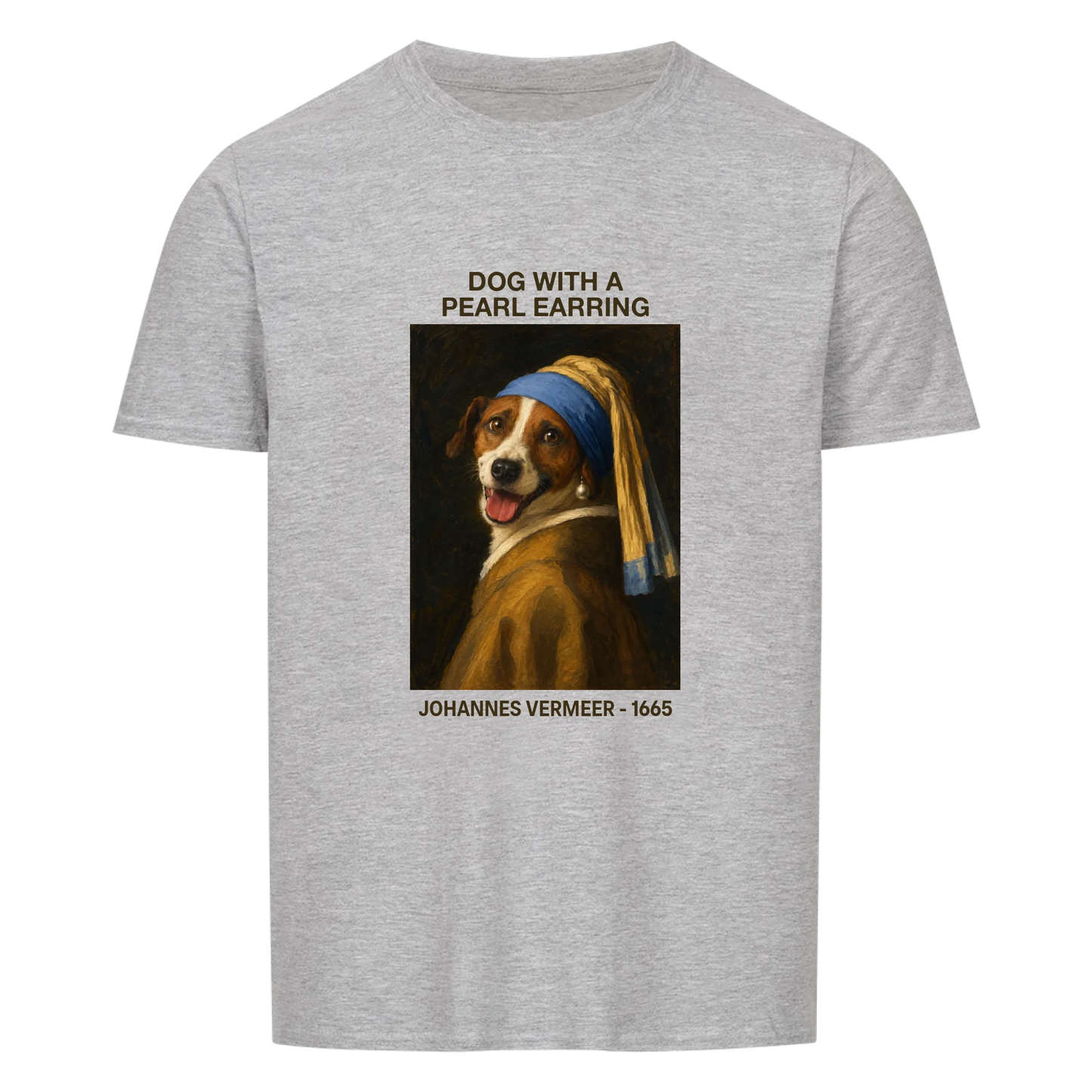 Dog With A Pearl Earring Personalized T-Shirt