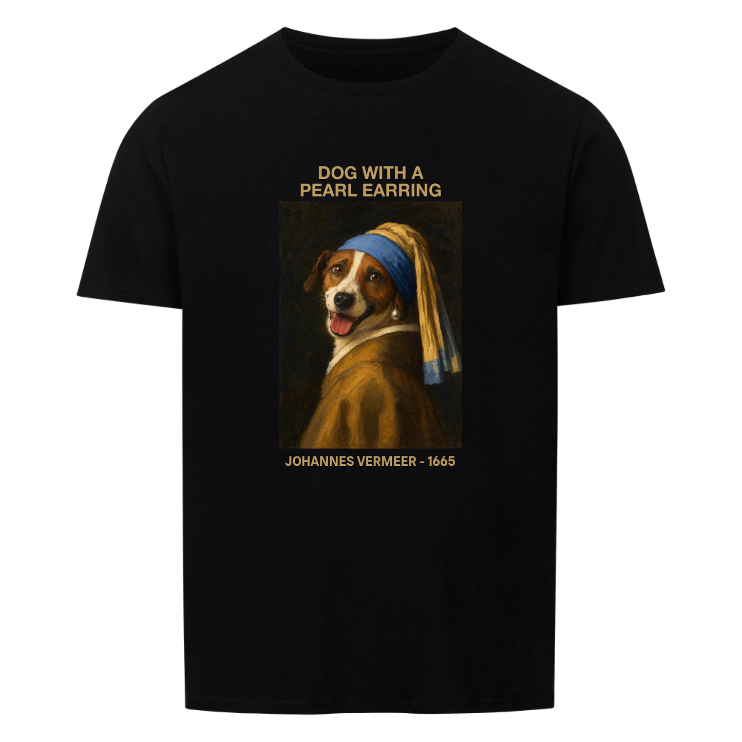 Dog With A Pearl Earring Personalized T-Shirt