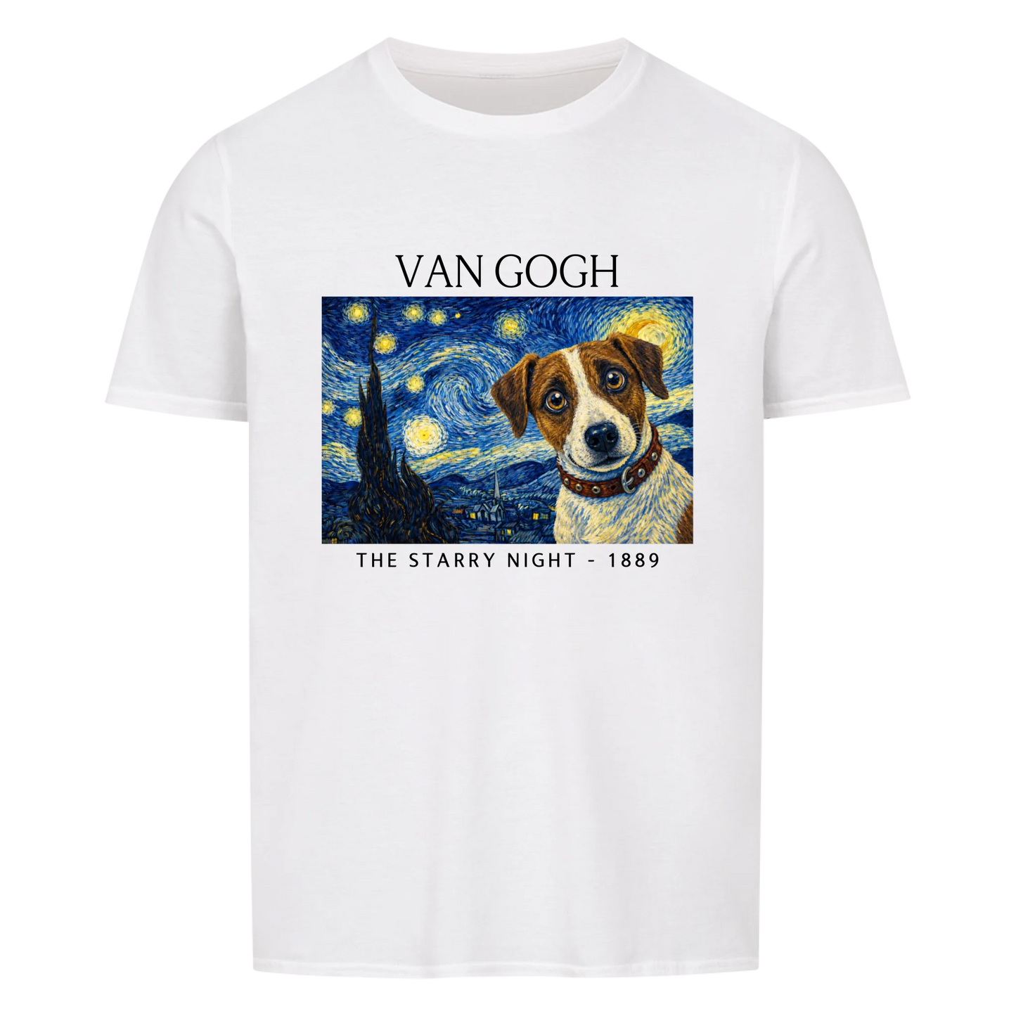 Starry Night Dog Personalized T-Shirt