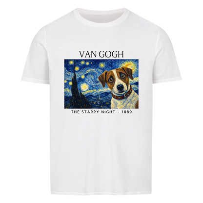 Starry Night Dog Personalized T-Shirt