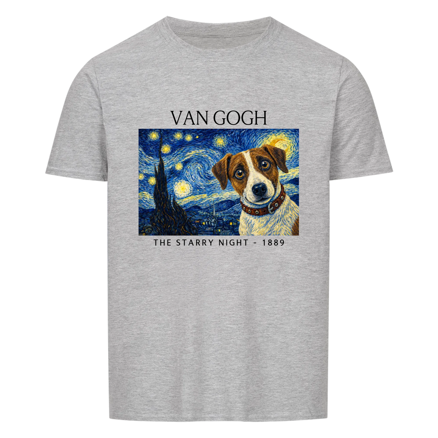 Starry Night Dog Personalized T-Shirt