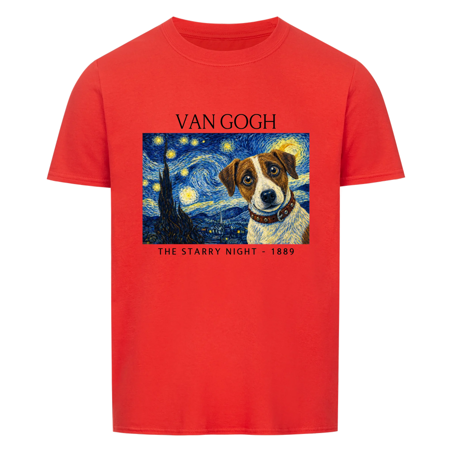 Starry Night Dog Personalized T-Shirt