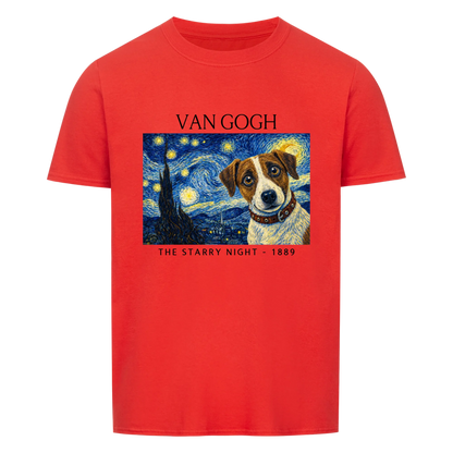 Starry Night Dog Personalized T-Shirt
