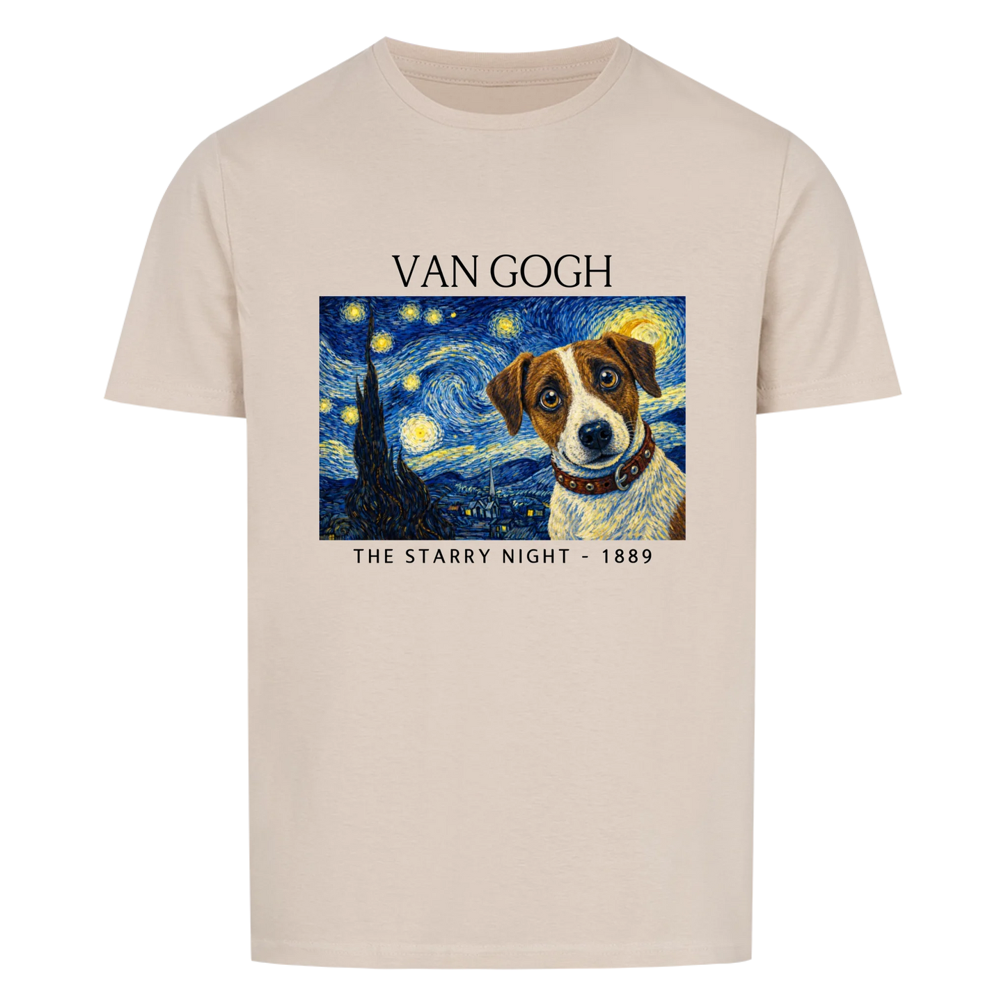 Starry Night Dog Personalized T-Shirt