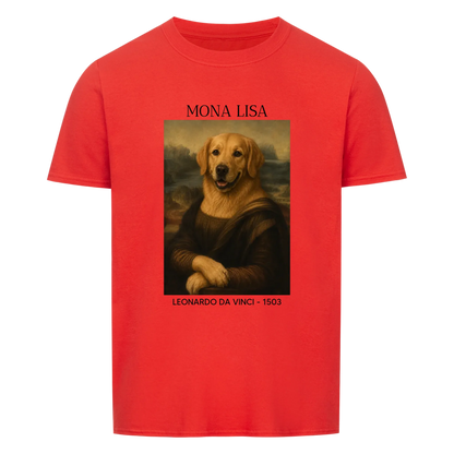 Mona Lisa Dog Personalized T-Shirt