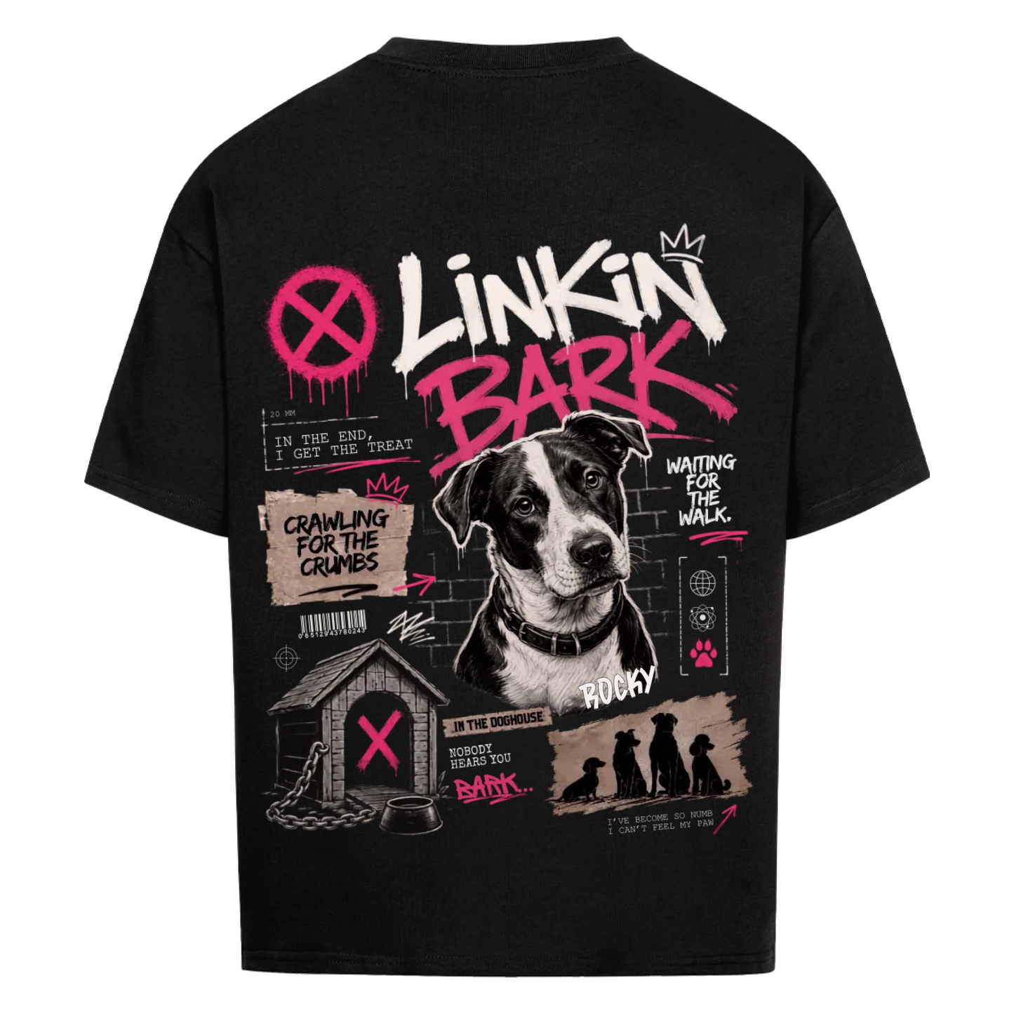 Linkin Bark Dog Personalized (Backprint)