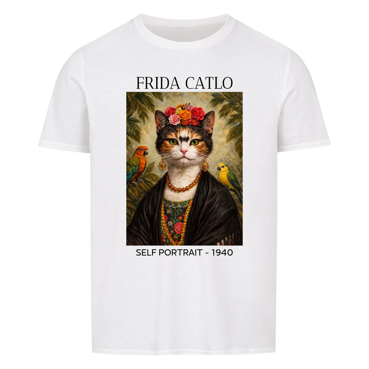 Frida Catlo Personalized T-Shirt