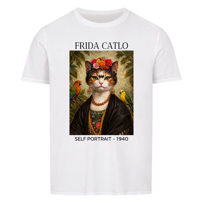 Frida Catlo Personalized T-Shirt