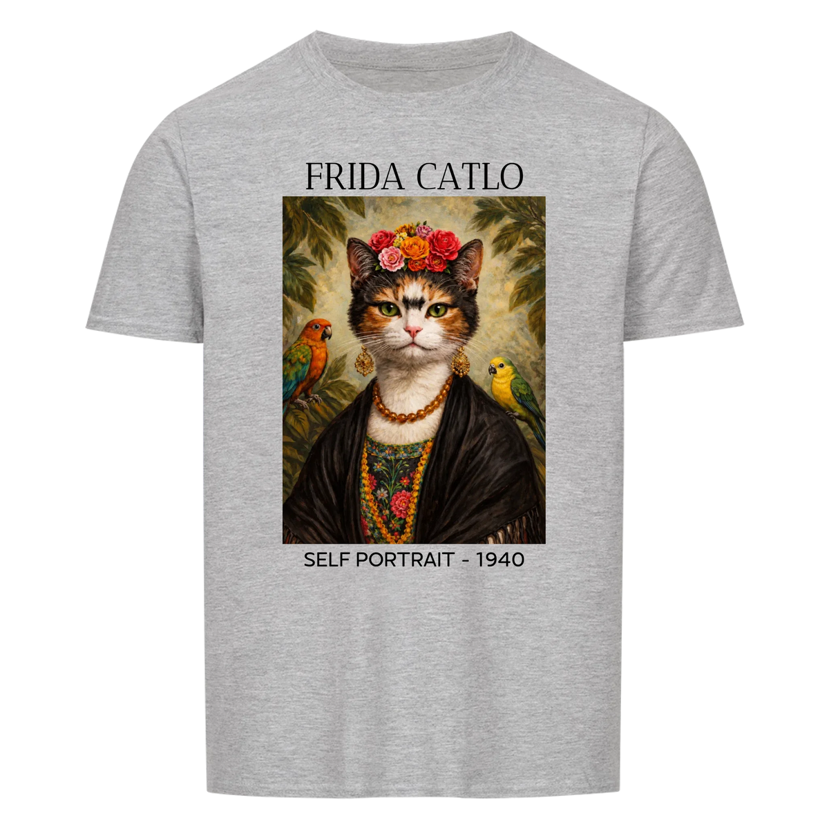 Frida Catlo Personalized T-Shirt