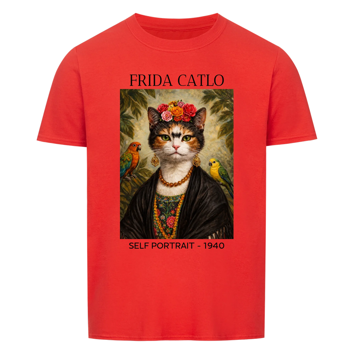 Frida Catlo Personalized T-Shirt