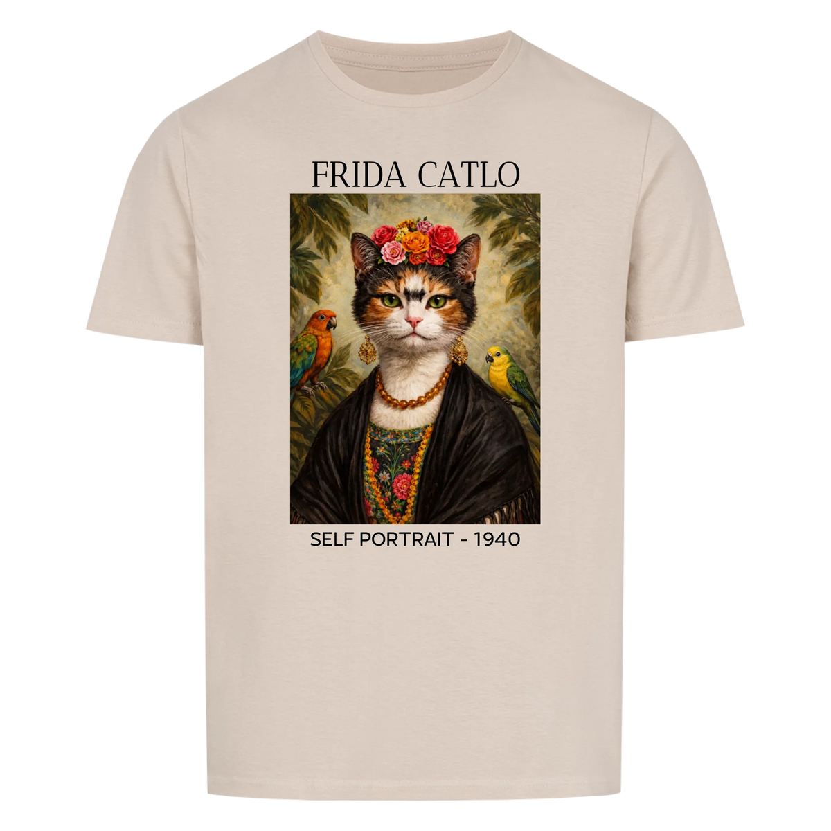 Frida Catlo Personalized T-Shirt