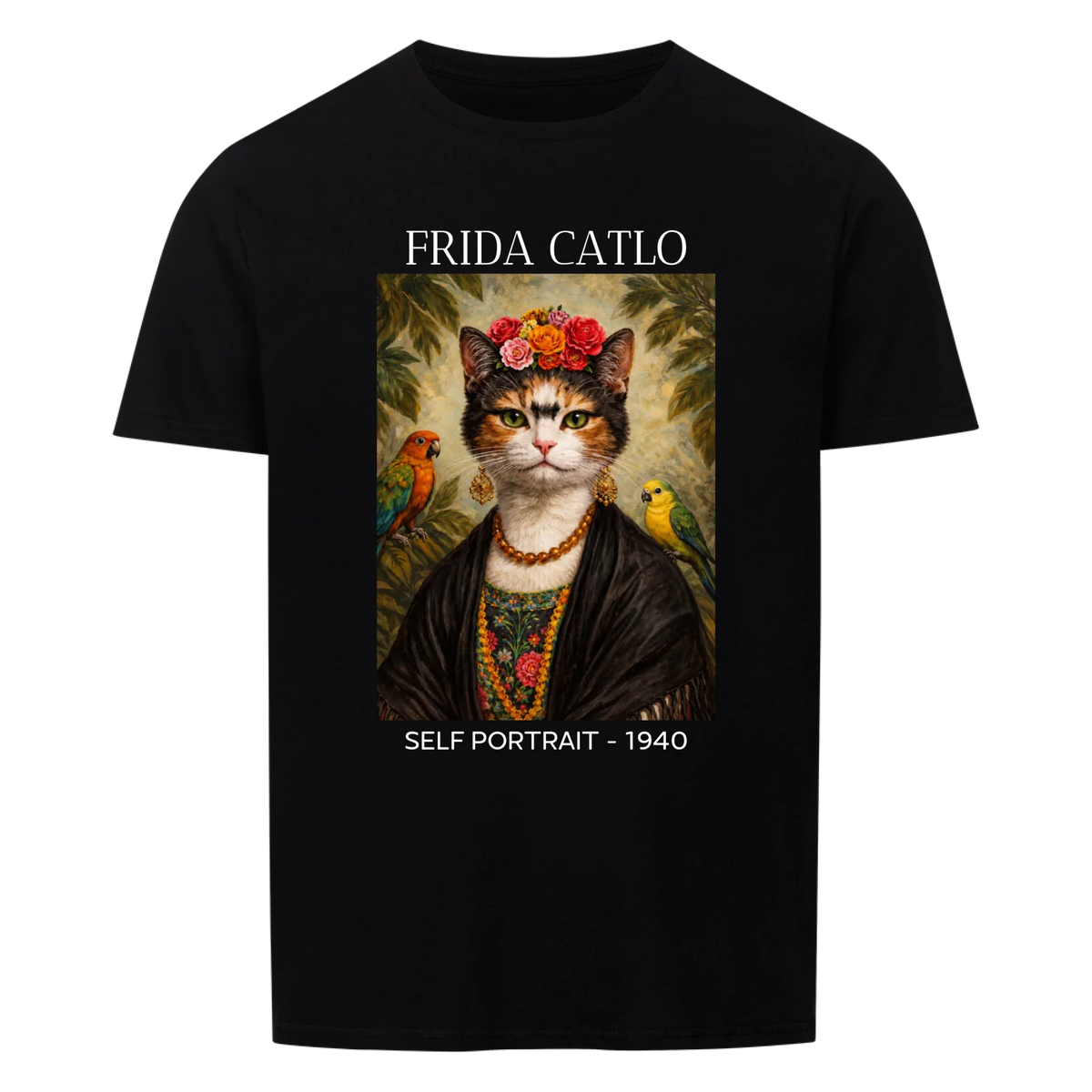 Frida Catlo Personalized T-Shirt