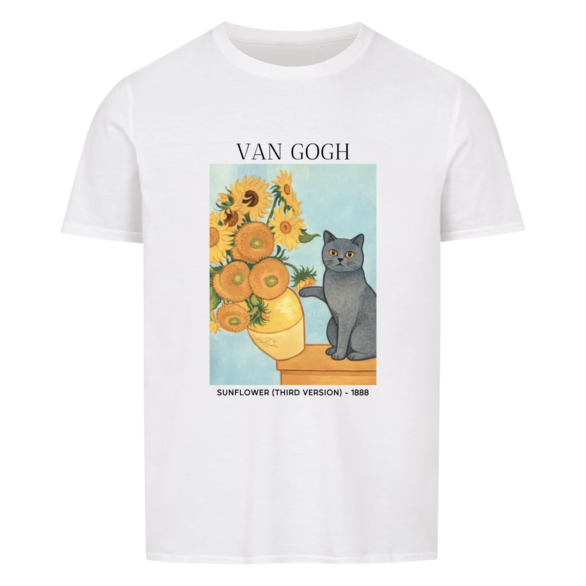 Van Gogh Sunflowers Personalized T-Shirt