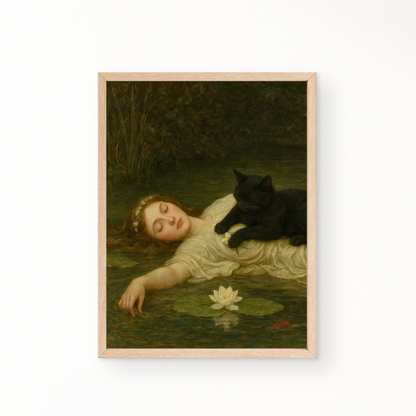 Ophelia John Everett Millais Poster 3:4 - Ungerahmt