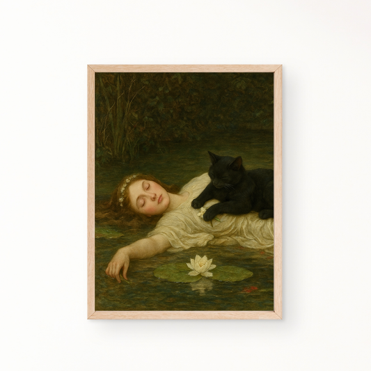 Ophelia John Everett Millais Poster 3:4 - Ungerahmt