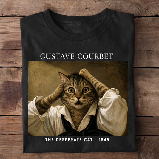 The Desperate Cat Basic Shirt Unisex