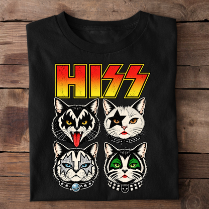 HISS Funny Cats Shirt Unisex