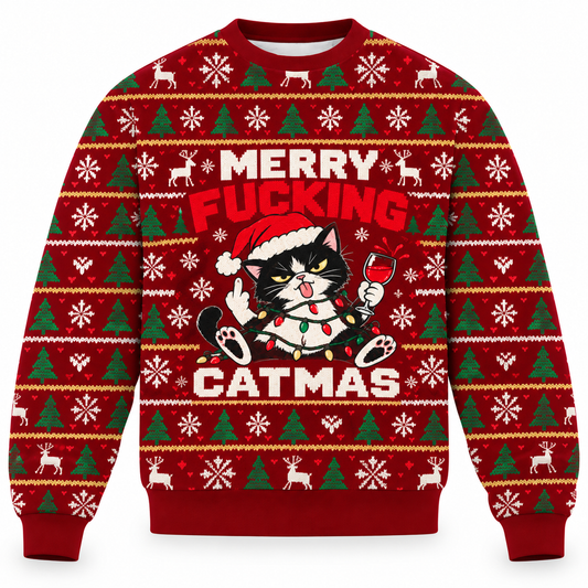 Merry Catmas Sweatshirt