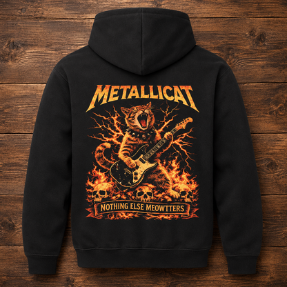 Metallicat Nothing Else Meowtters Hoodie