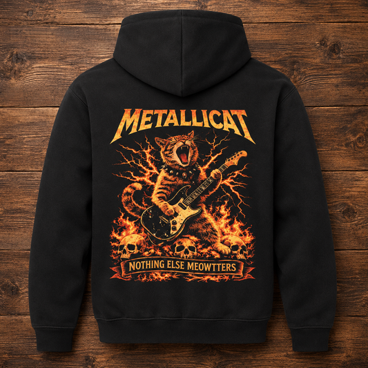 Metallicat Nothing Else Meowtters Hoodie