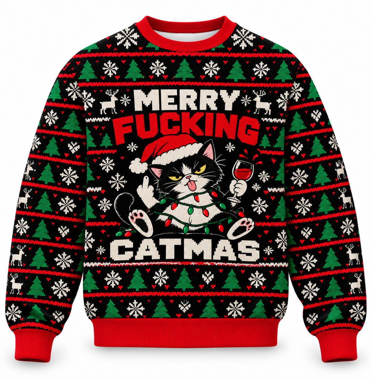 Catmas Ugly Sweatshirt