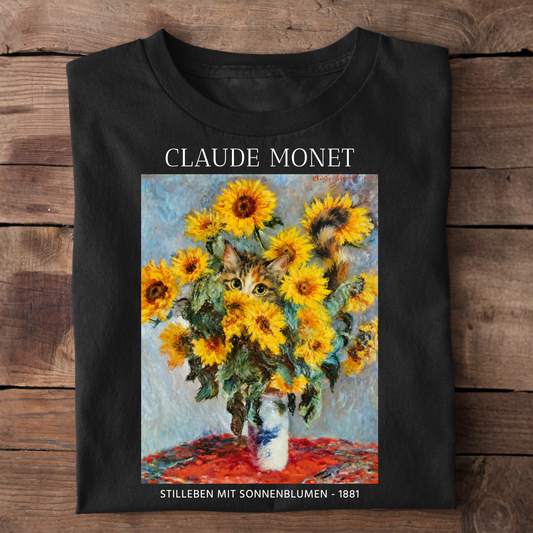 Claude Monet Sunflowers T-Shirt