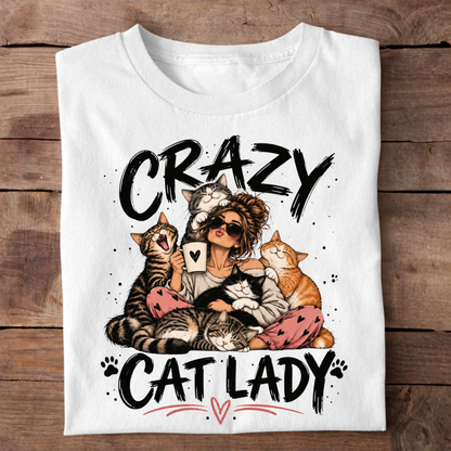 Crazy Cat Lady Shirt