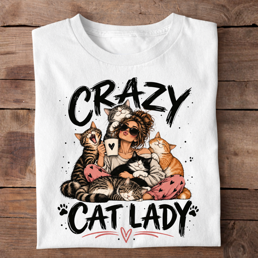 Crazy Cat Lady Shirt