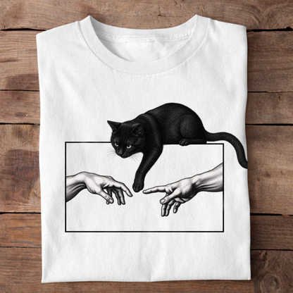 The Creation – Black Cat Basic Shirt Unisex