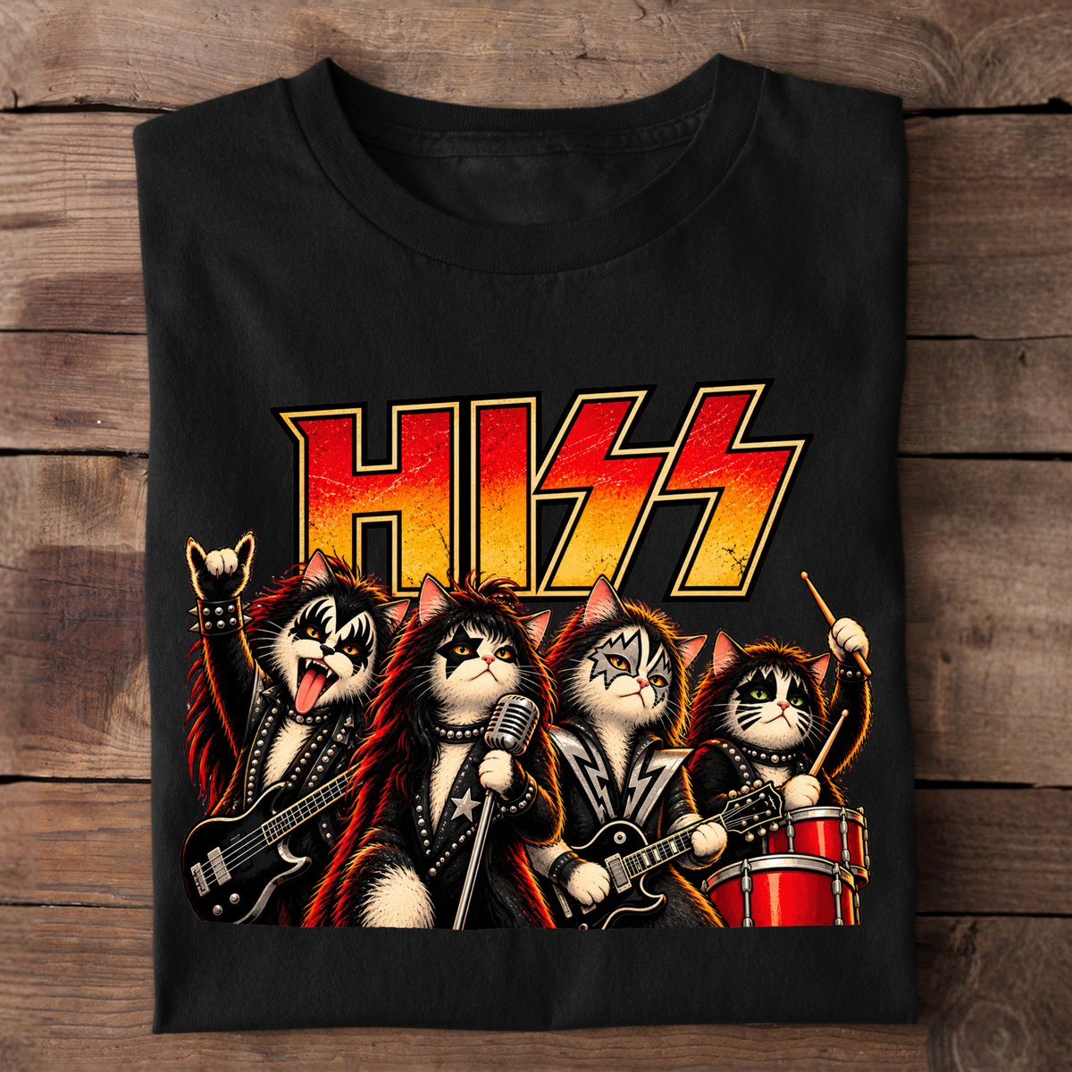 HISS Cool Cats Basic Shirt Unisex