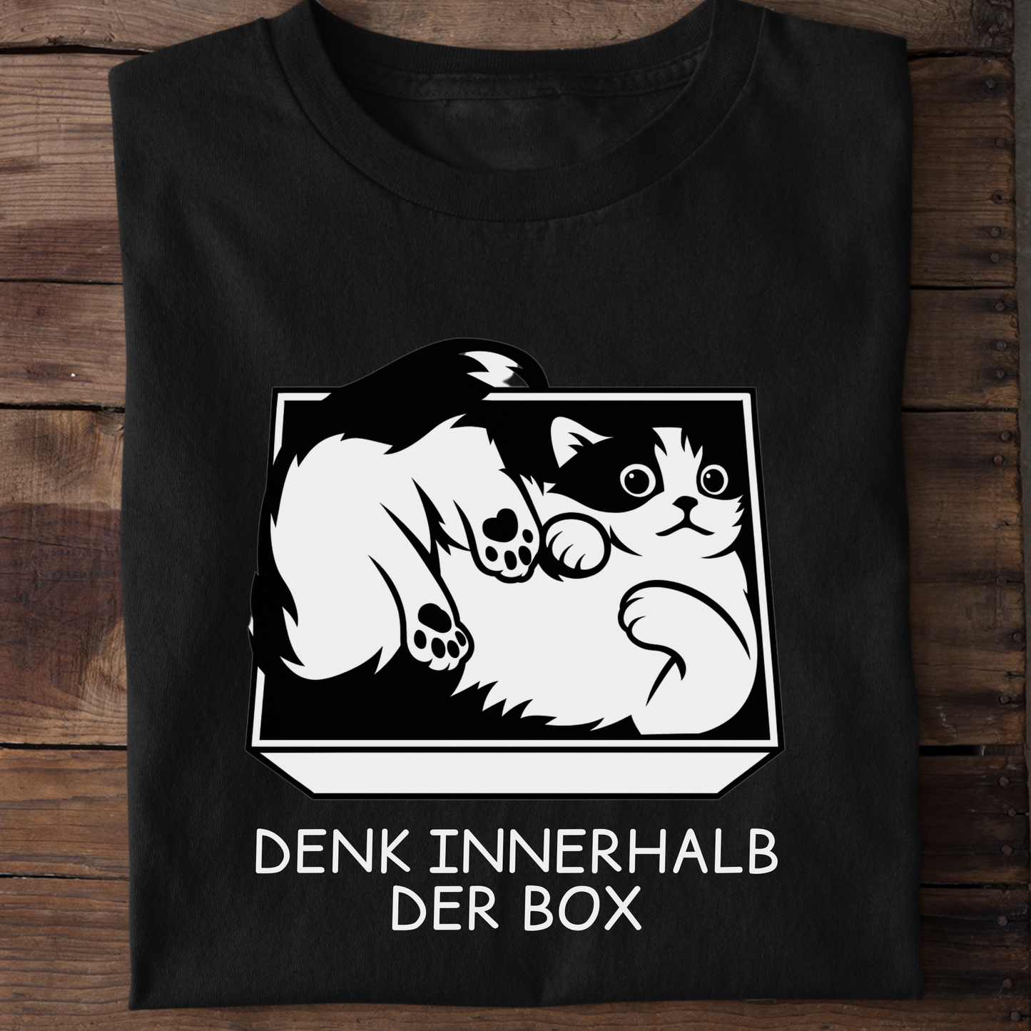 Denk Innerhalb Der Box - Premium T-Shirt