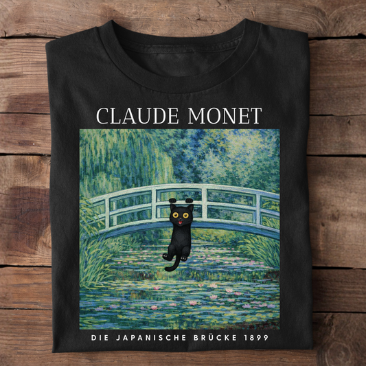 Claude Monet  Die Japanische Brücke T-Shirt