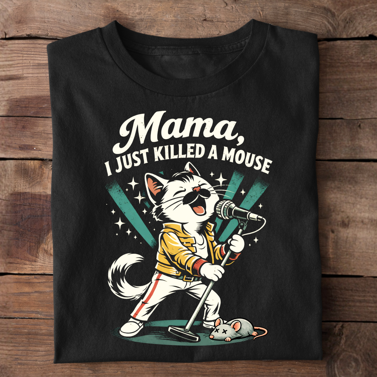 Mama I Just Killed A Mouse Premium T-Shirt