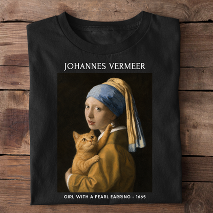 Girl With A Pearl Earring Basic Shirt Unisex
