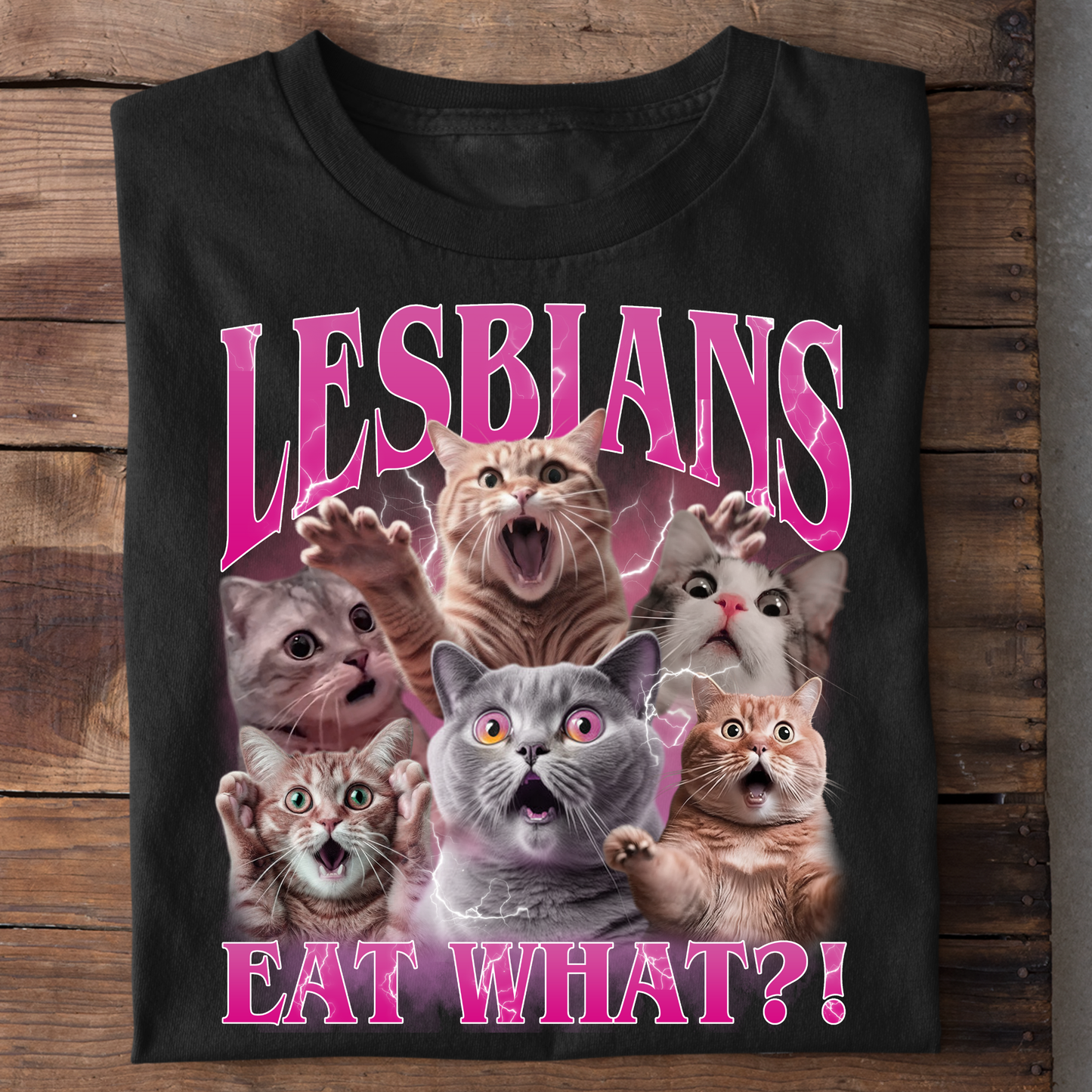Lesbians Eat What - Premium T-Shirt